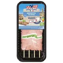 Carrefour DOUCE FRANCE Brochettes de dinde offre