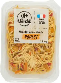 Carrefour Nouilles à la chinoise au poulet CARREFOUR Le Marché offre