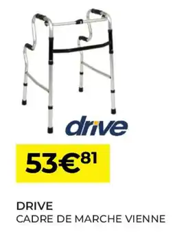 Pharmacie Lafayette DRIVE Cadre de marche vienne offre