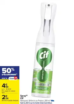 Carrefour Market Spray cif offre