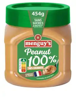 Carrefour MENGUY'S SUR TOUS LES BEURRES DE CACAHUÈTE offre