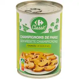 Carrefour CARREFOUR CLASSIC' Champignons de Paris offre