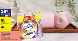 Carrefour Market Papier hygiénique format familial lotus offre