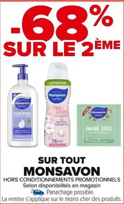 Carrefour Market Sur tout monsavon offre