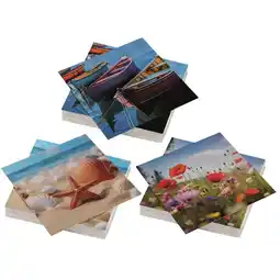 Carrefour CARREFOUR HOME Lot de 20 serviettes photoprint offre