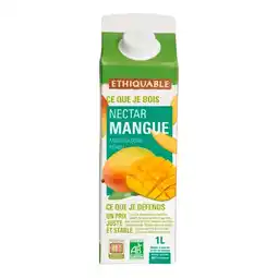 Carrefour ETHIQUABLE Jus de fruits offre