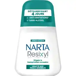 Carrefour NARTA Déodorant à bille Resixyl offre