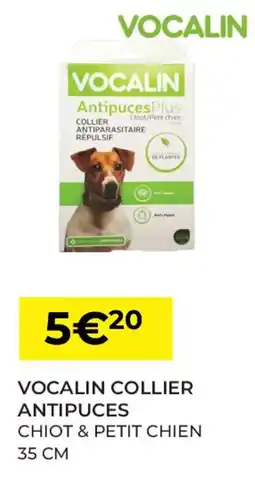 Pharmacie Lafayette VOCALIN Collier antipuces chiot & petit chien 35 cm offre