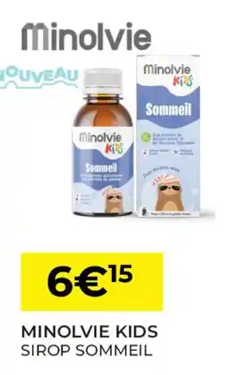 Pharmacie Lafayette MINOLVIE KIDS Sirop sommeil offre