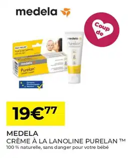Pharmacie Lafayette MEDELA Crème à la lanoline purelan offre