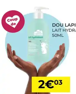 Pharmacie Lafayette DOU LAPINOU Lait hydratant bébé offre