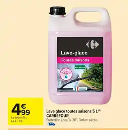 Carrefour Market Lave glace toutes saisons carrefour offre