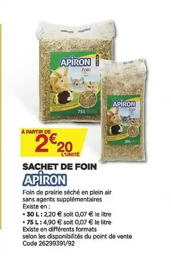 Sachet De Foin Apiron