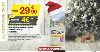 Croquettes «dog Chow Complet» 14 Kg Purina