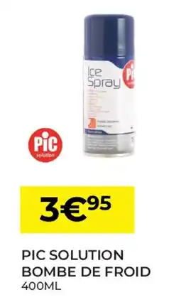 Pharmacie Lafayette PIC SOLUTION Bombe de froid offre