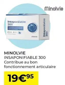 Pharmacie Lafayette MINOLVIE Insaponifiable 300 contribue au bon fonctionnement articulaire offre