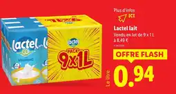 Lidl LACTEL lait offre