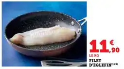 Super U Filet d'eglefin offre