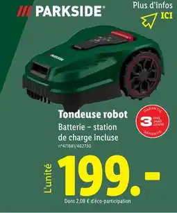Lidl PARKSIDE® Tondeuse robot offre