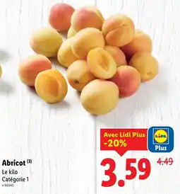 Lidl Abricot offre