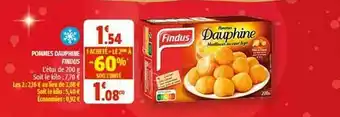 Pommes Dauphine Findus