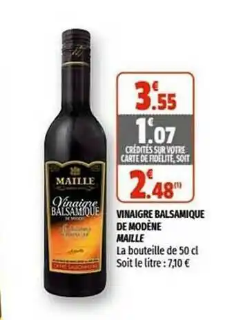 Vinaigre Balsamique De ModĂšne Maille