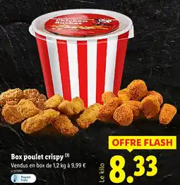 Lidl Box poulet crispy offre