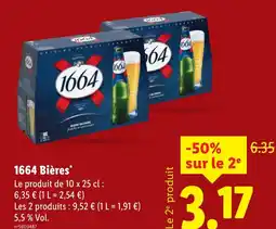 Lidl 1664 Bières offre