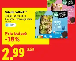 Lidl Salade coffret offre
