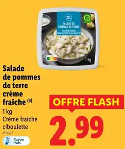 Lidl Salade de pommes de terre crème fraîche offre