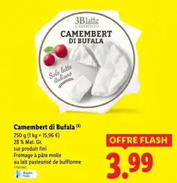 Lidl Camembert di Bufala offre