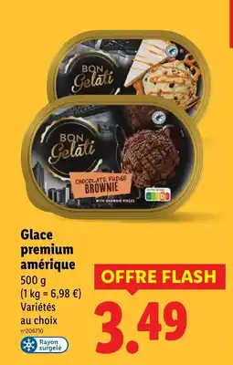 Lidl Glace premium amérique offre