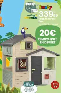 King Jouet Friends house evo offre