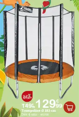King Jouet Trampoline offre