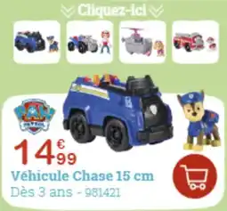King Jouet Véhicule chase offre