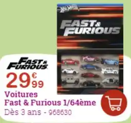 King Jouet Voitures fast & furious offre