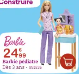King Jouet Barbie pédiatre offre