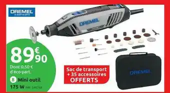 Mr Bricolage Mini Outil 175 W Dremel offre