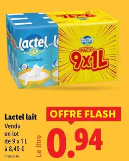 Lidl LACTEL lait offre