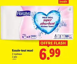 Lidl FLORALYS Essuie-tout maxi offre