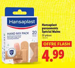 Lidl HANSPLAST pansements Spécial Mains offre