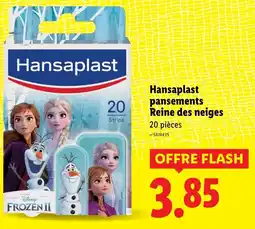 Lidl HANSPLAST pansements Reine des neiges offre