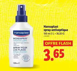 Lidl HANSPLAST spray antiseptique offre