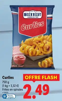 Lidl MCENNEDY Curlies offre