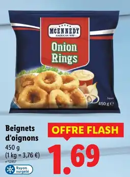 Lidl MCENNEDY Beignets d'oignons offre
