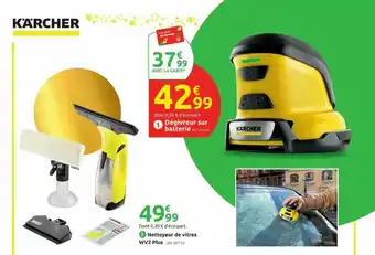 Dégivreur Sur Batterie, Nettoyeur De Vitres Wv2 Plus Kärcher