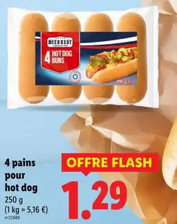 Lidl MCENNEDY 4 pains offre