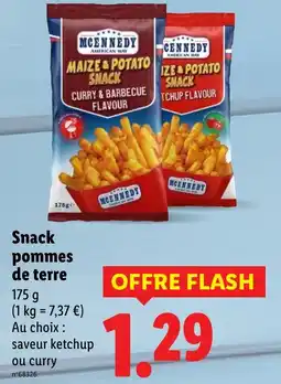 Lidl MCENNEDY Snack pommes de terre offre