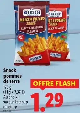 Lidl MCENNEDY Snack pommes de terre offre