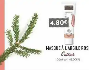 Naturalia Masque à L'argile Rose Cattier offre